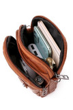 Crossbody PU Soft Leather Texture Shoulder Bag