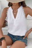 Solid Color V-neck Off Shoulder Loose Casual Top
