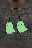 Halloween Ghost Leather Earrings