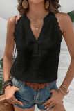 Solid Color V-neck Off Shoulder Loose Casual Top