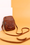 Crossbody PU Soft Leather Texture Shoulder Bag