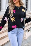 Bownot Patterns Knitting Pullover Sweater