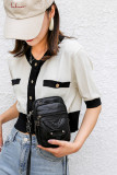 Crossbody PU Soft Leather Texture Shoulder Bag