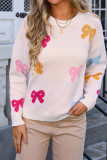 Bownot Patterns Knitting Pullover Sweater