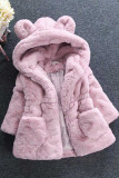 Cute Cozy Baby Girl Fleece Coats