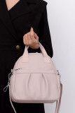 PU Leather Zipper Design Hand Bag