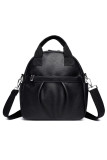 PU Leather Zipper Design Hand Bag