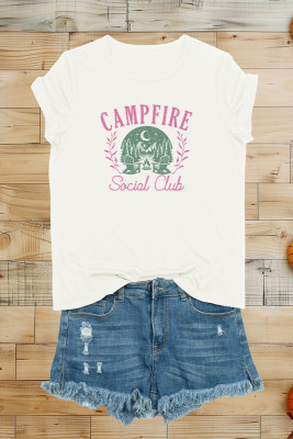 Campfire Social Club Print Graphic Top