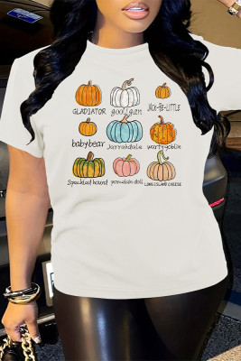 Pumpkin Patch Print Graphic Top
