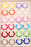 Colorful Beads Earrings 