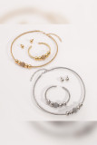 Beads Necklace and Bracelet Set 