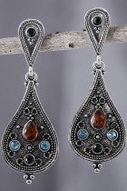 Bohemia Crystal Alloy Earrings 