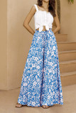 Bohemia Printed Wide Leg Pants 