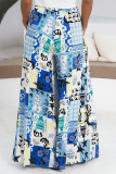 Bohemia Printed Wide Leg Pants 