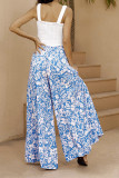 Bohemia Printed Wide Leg Pants 