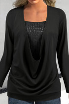 Sequin Glitter Long SLeeves Top