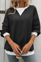 Oversized Colorblock Sweatshirt 