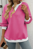 Oversized Colorblock Sweatshirt 