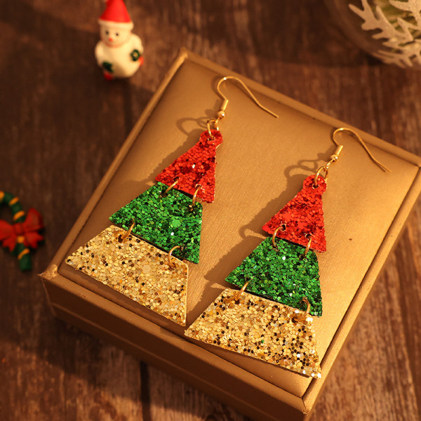 Sequin Glitter Earrings 