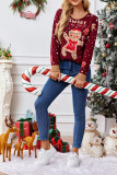 Christmas Pattern Knitting Sweater 