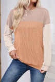 Colorblock Splicing Sweatshirt 