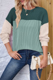 Colorblock Splicing Sweatshirt 