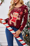 Christmas Pattern Knitting Sweater 