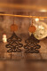 Christmas Wooden Earrings 