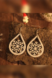 Snowflake Glitter Earrings 