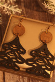 Christmas Wooden Earrings 