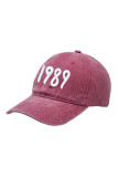 1989 Embroidery Washed Baseball Cap 