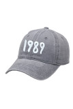 1989 Embroidery Washed Baseball Cap 