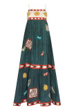 Printed Spaghetti Maxi 