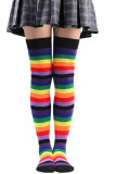 Colorful Rainbow Cosplay Stocking 