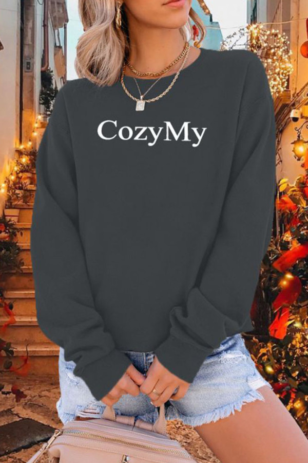 CozyMy Long Sleeve Sweatshirts