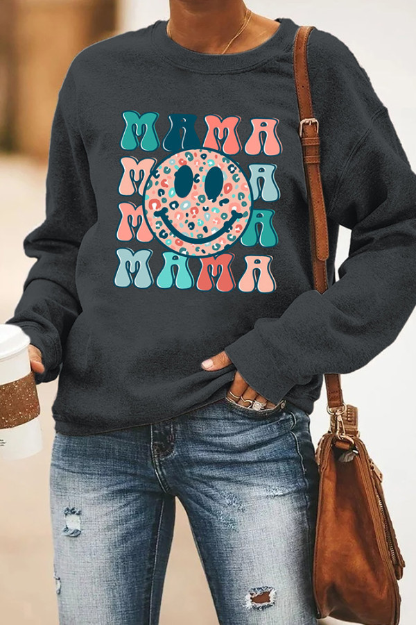 CozyMy Retro Vintage Mama Sweatshirt