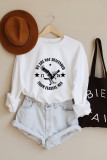 CozyMy Eagle Lovers Print Sweatshirt