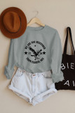 CozyMy Eagle Lovers Print Sweatshirt