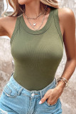 Ribbed Knitting Tank Top 