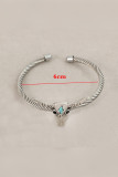 Bull Turquoise Alloy Bracelet 