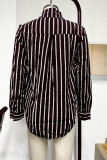 Black Stripes Long Sleeves Shirt 