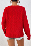 America Pattern Knitting Pullover Sweater 