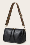 PU Leather Bohemia Strap Crossbody Bag 