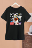 My Dog Is My Boo Halloween Print Graphic Top