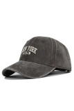 New York Embroidery Retro Baseball Cap