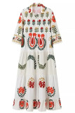 Printed Tiered Maxi Dress 