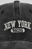 New York Embroidery Retro Baseball Cap