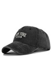 New York Embroidery Retro Baseball Cap