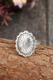 Bohemia Flower Alloy Ring 