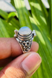 Moonstone Insert Bohemia Ring